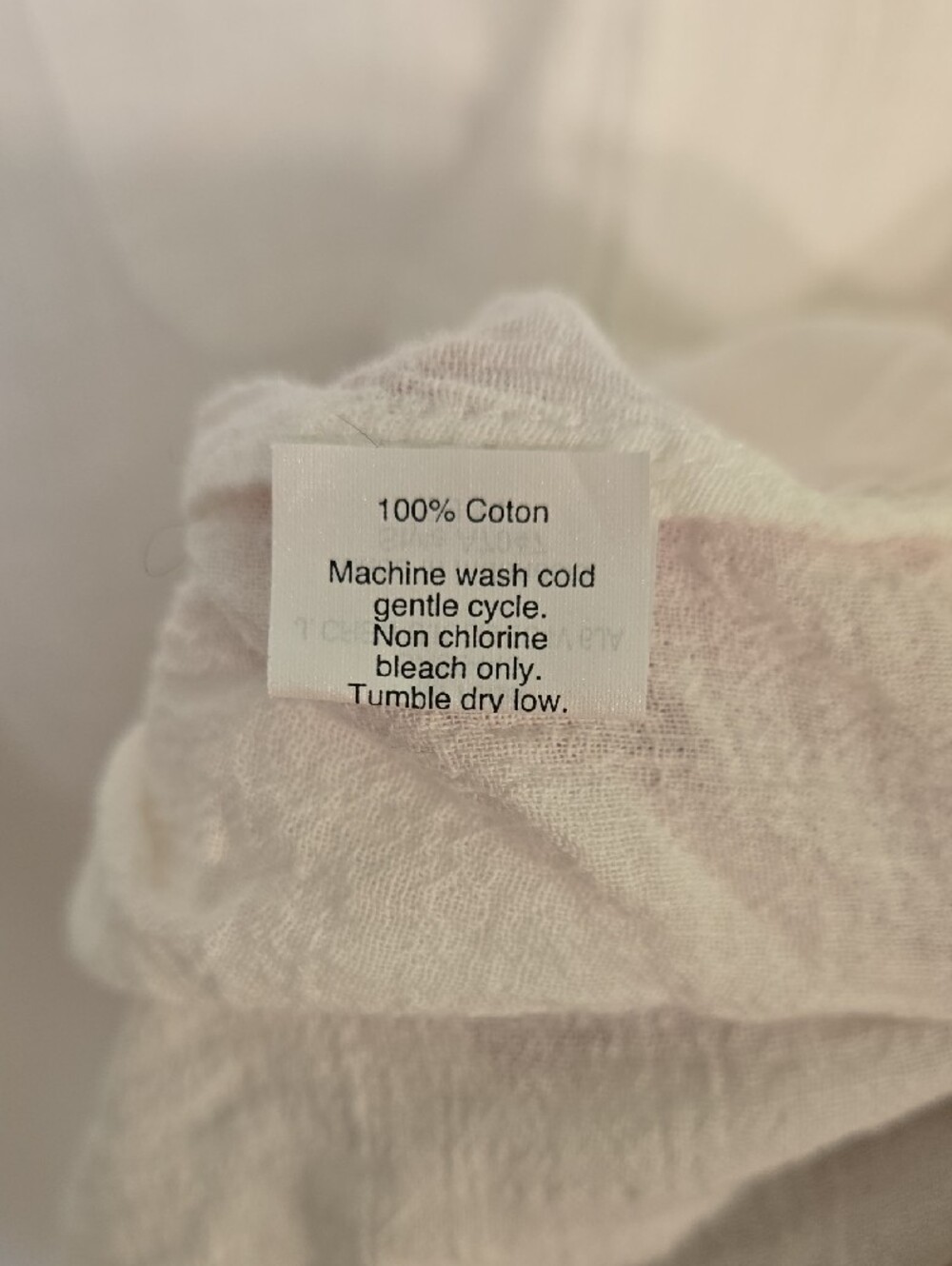 J. Crew White Tunic Top with Keyhole Front Size L - Picture 3 of 5